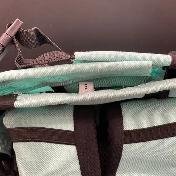 K9 Sport Sack Plus Backpack Pet Carrier with Storage Size Small Mint Green - Picture 5 of 7